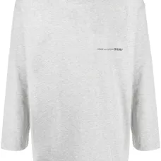 Футболка с длинными рукавами и логотипом