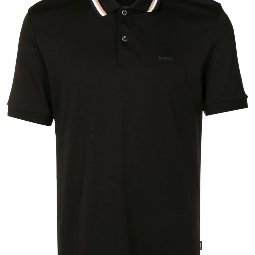 Рубашка поло с вышитым логотипом