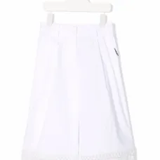 Широкие брюки с бахромой