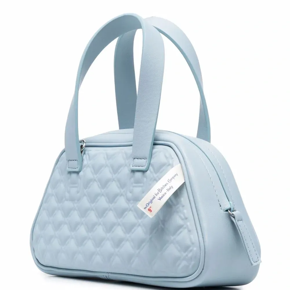 Стеганая сумка-тоут из искусственной кожи