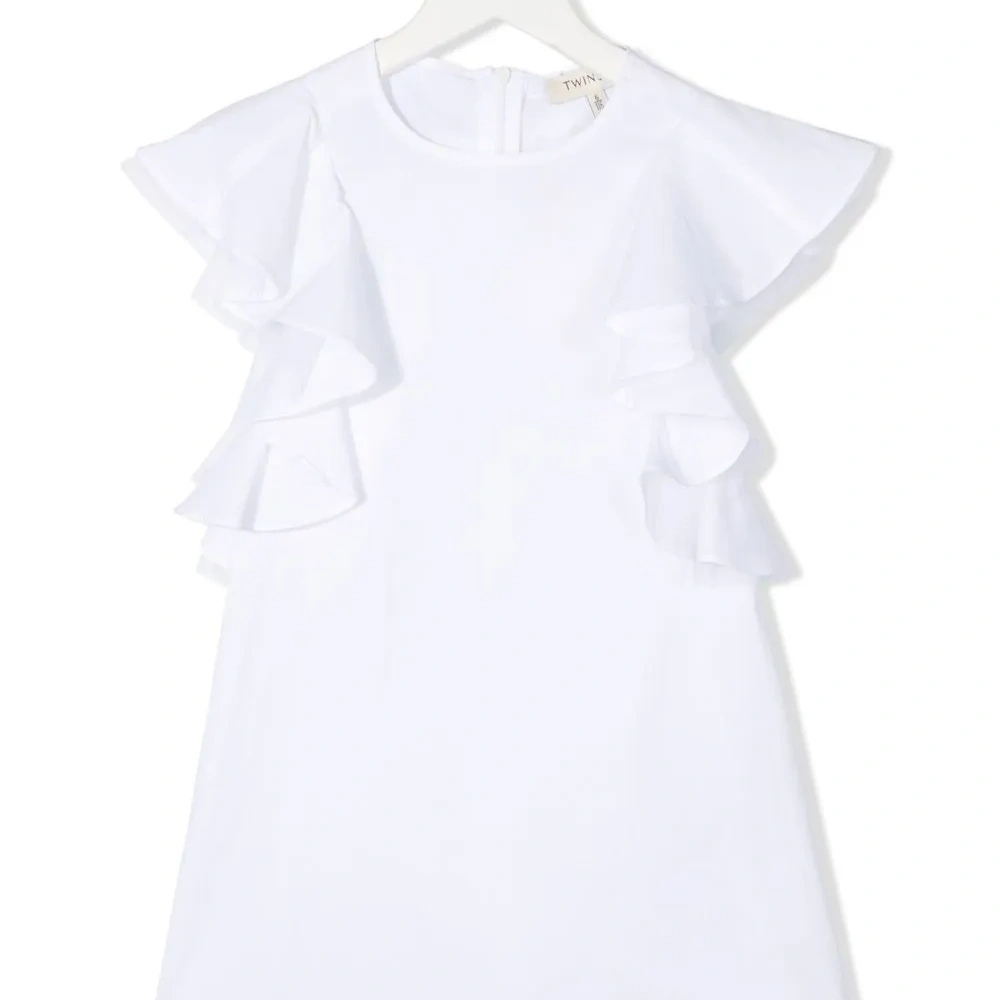 Платье с оборками