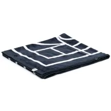 Пляжное полотенце с жаккардовым логотипом Пляжное полотенце с жаккардовым логотипом