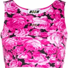 Укороченный топ без рукавов