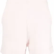 Трикотажные шорты с завышенной талией