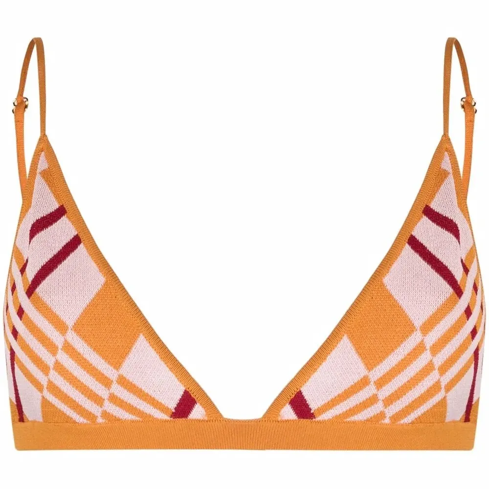 Бюстгальтер с узором аргайл