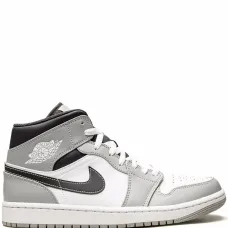 Кроссовки Air Jordan 1 Mid Light Smoke Grey 2.0