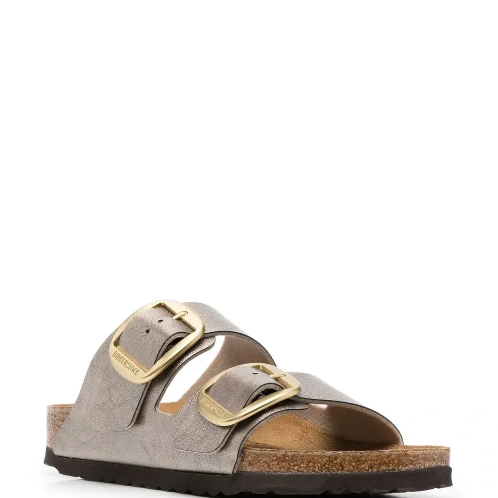 Сандалии с эффектом металлик Сандалии с эффектом металлик