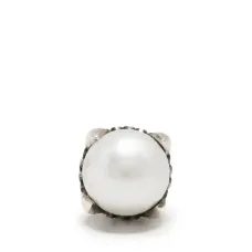 Серьга-гвоздик с жемчугом