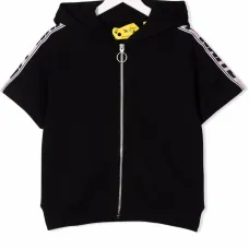 Худи с короткими рукавами и логотипом