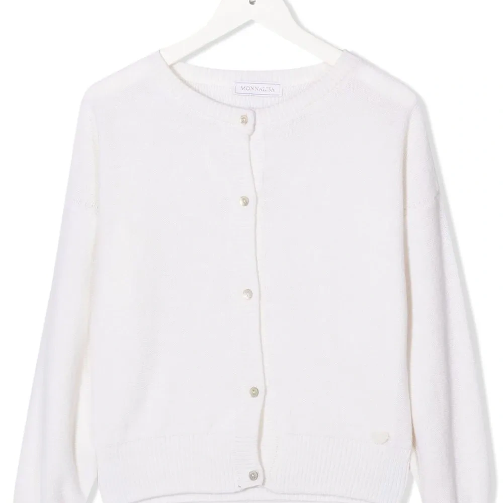 Кардиган с круглым вырезом