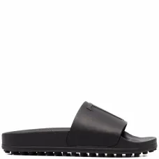 Шлепанцы с тисненым логотипом Шлепанцы с тисненым логотипом