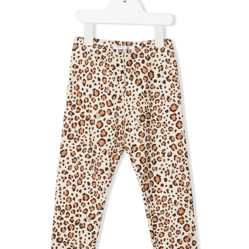 Брюки с анималистичным принтом