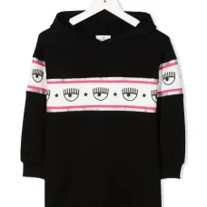 Платье-худи с логотипом Платье-худи с логотипом