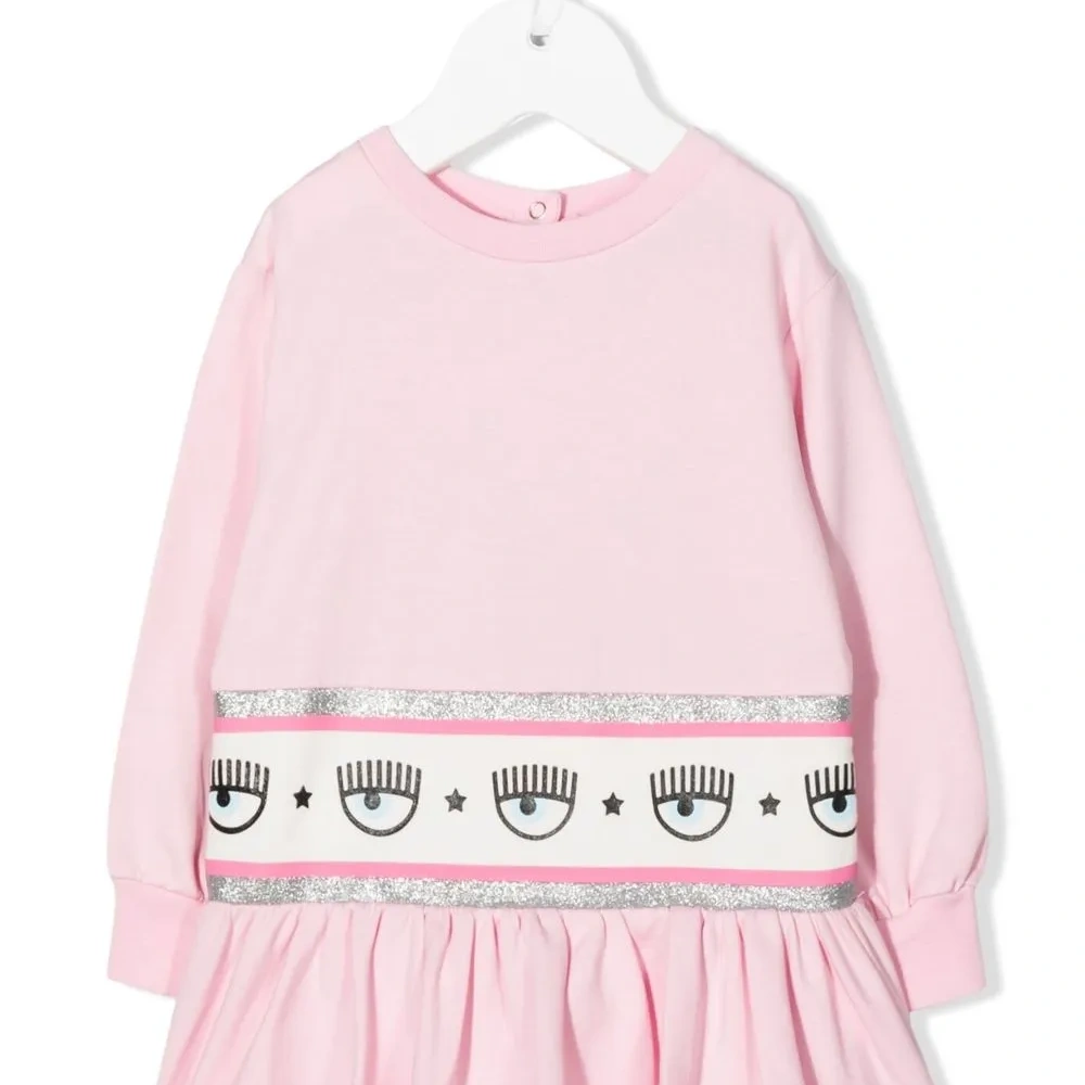 Платье-джемпер с логотипом