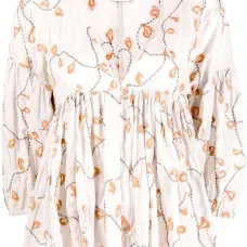 Топ с вышивкой