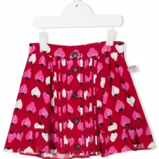 Мини-юбка А-силуэта с принтом