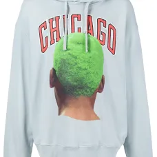 худи с принтом Chicago