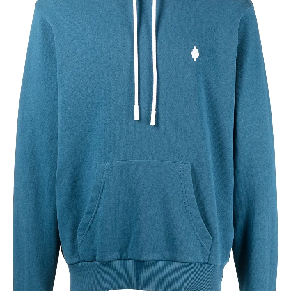 Худи с кулиской и вышитым логотипом