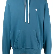 Худи с кулиской и вышитым логотипом