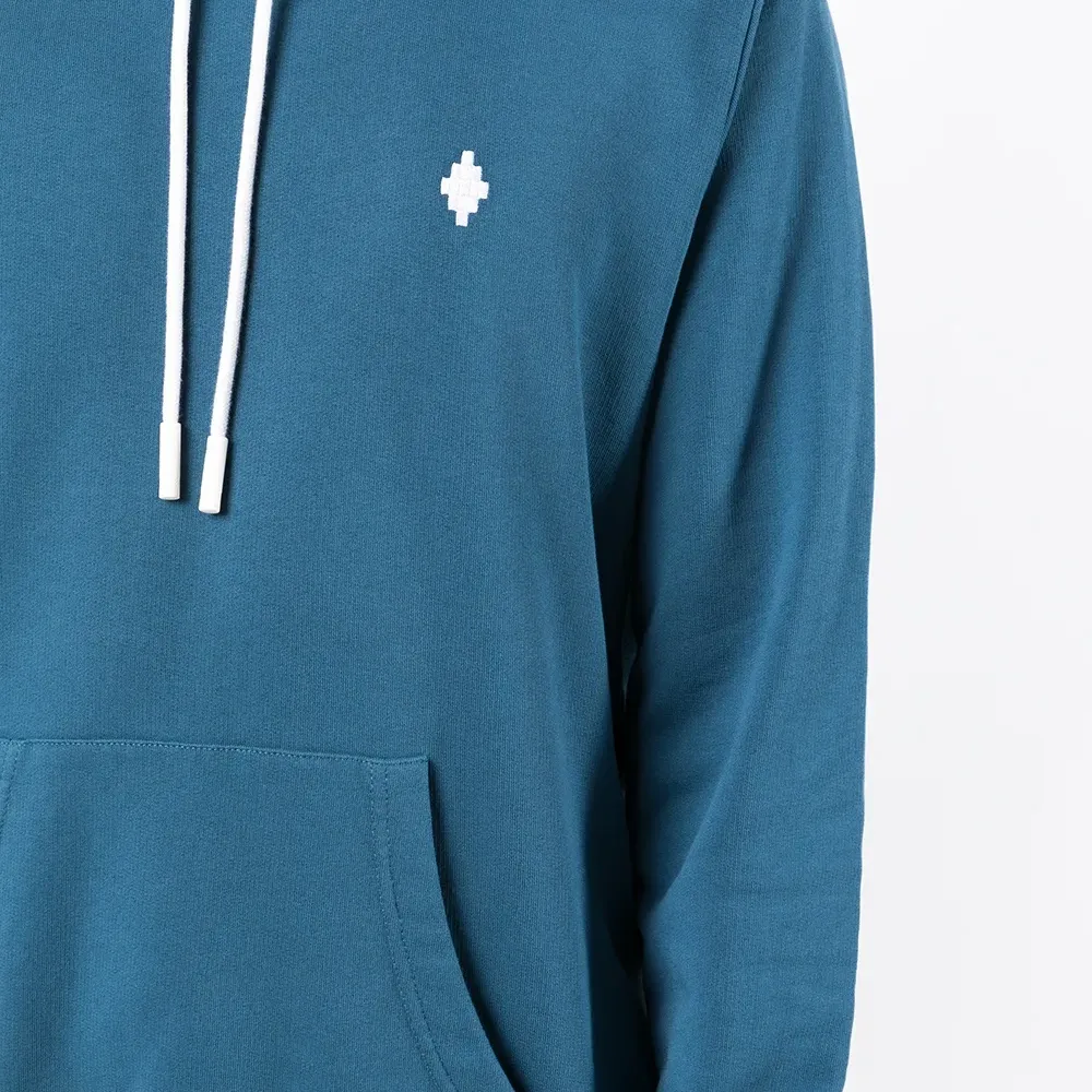 Худи с кулиской и вышитым логотипом