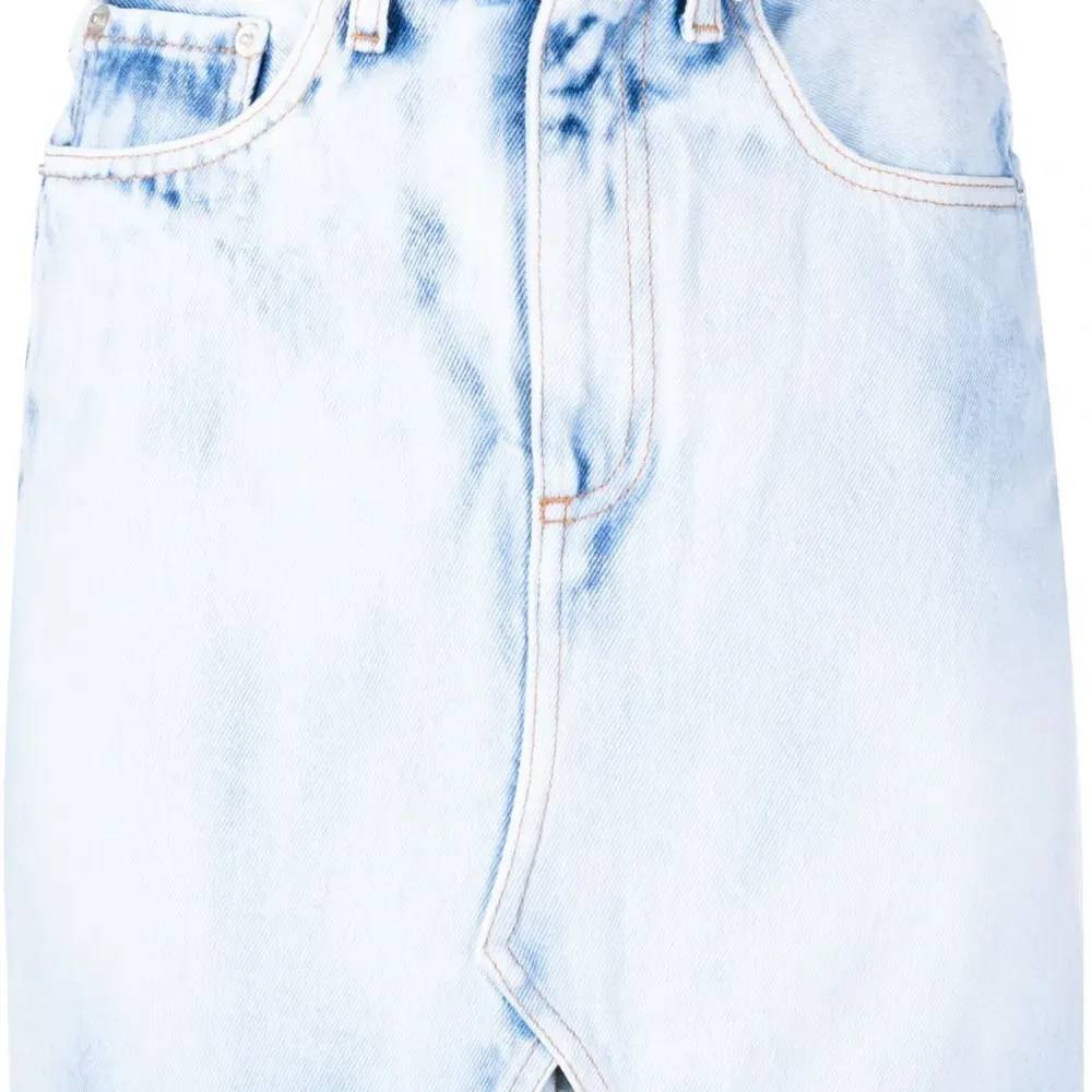 Джинсовая юбка с завышенной талией Джинсовая юбка с завышенной талией