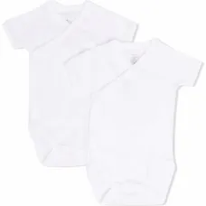 боди с V-образным вырезом и короткими рукавами