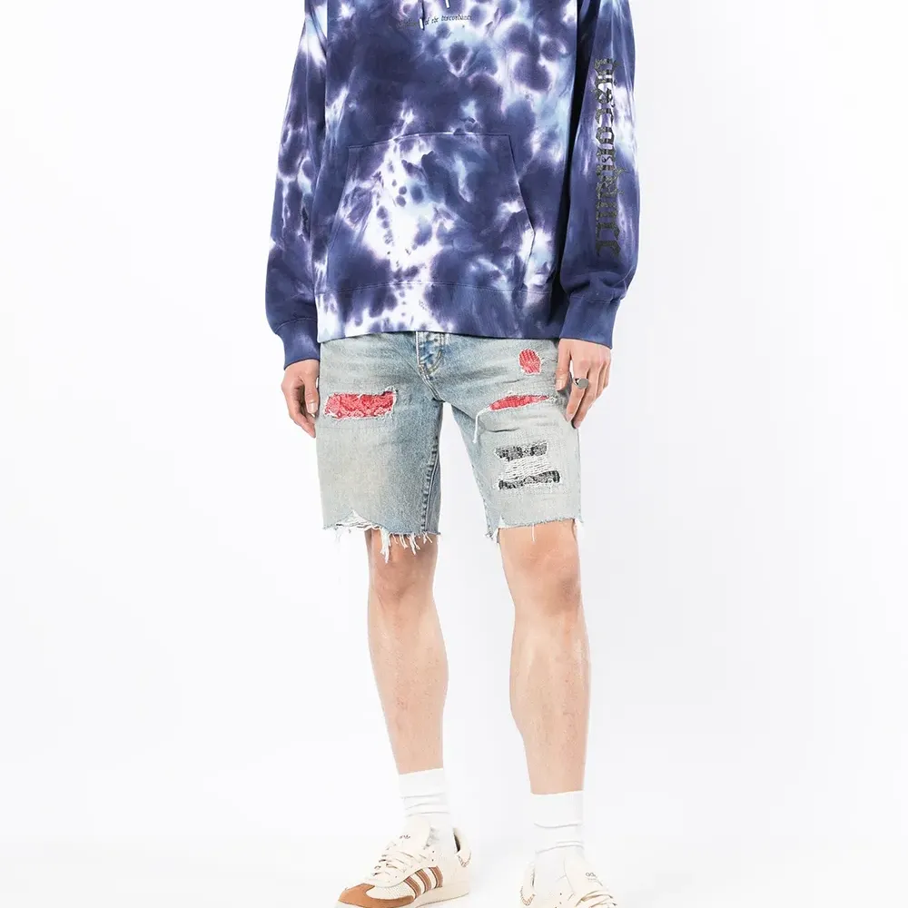 Худи с принтом тай-дай