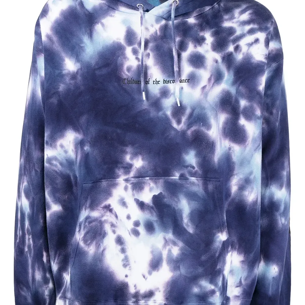 Худи с принтом тай-дай