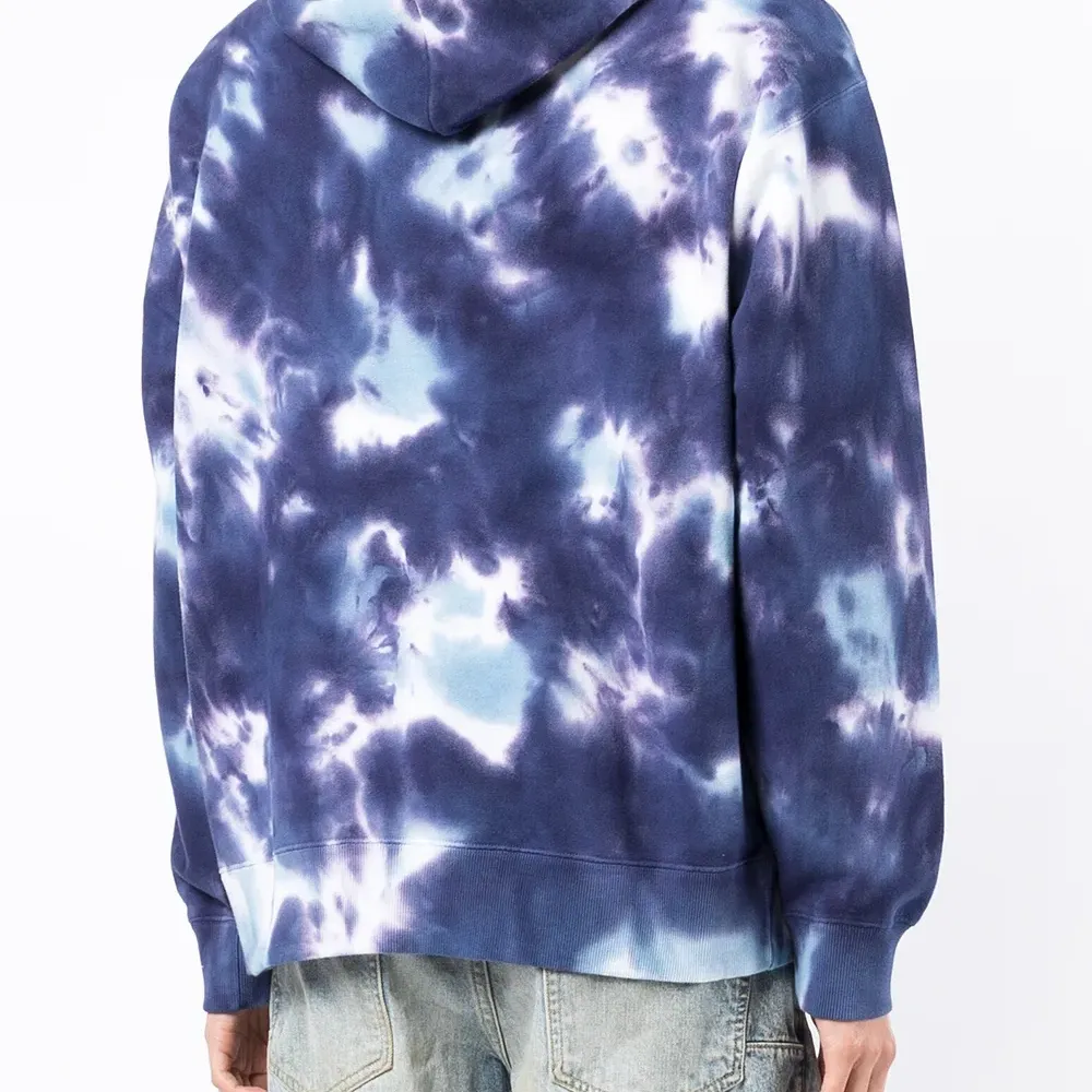 Худи с принтом тай-дай