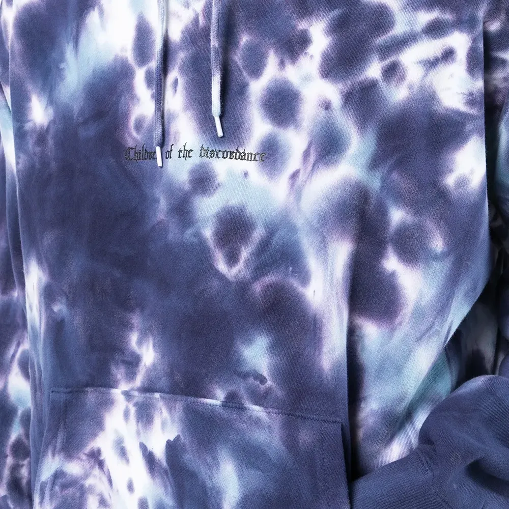 Худи с принтом тай-дай