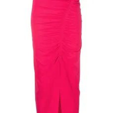 Платье на одно плечо с разрезом Платье на одно плечо с разрезом