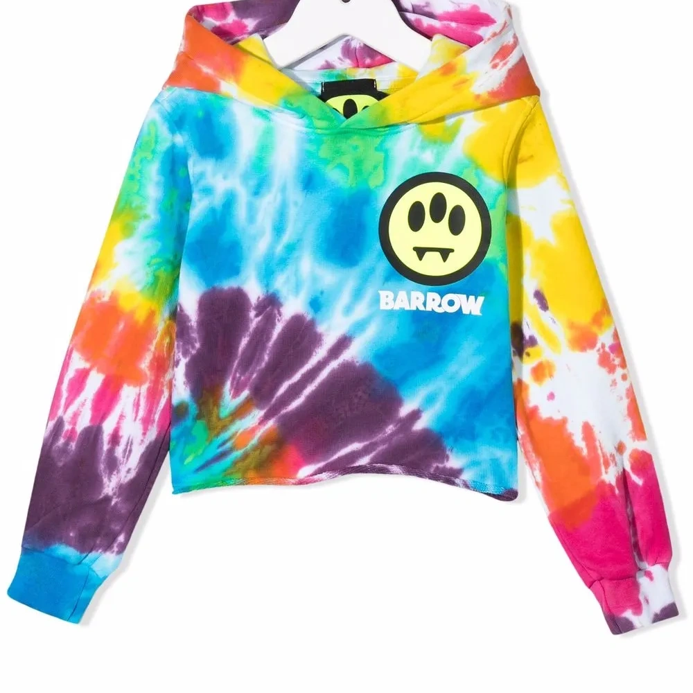 Худи с принтом тай-дай