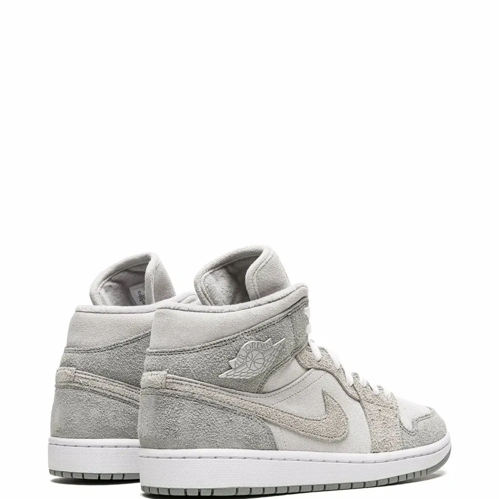 Кроссовки Air Jordan 1 Mid SE Grey Fleece