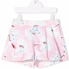 Шорты с цветочным принтом