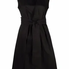 Платье А-силуэта с завязками