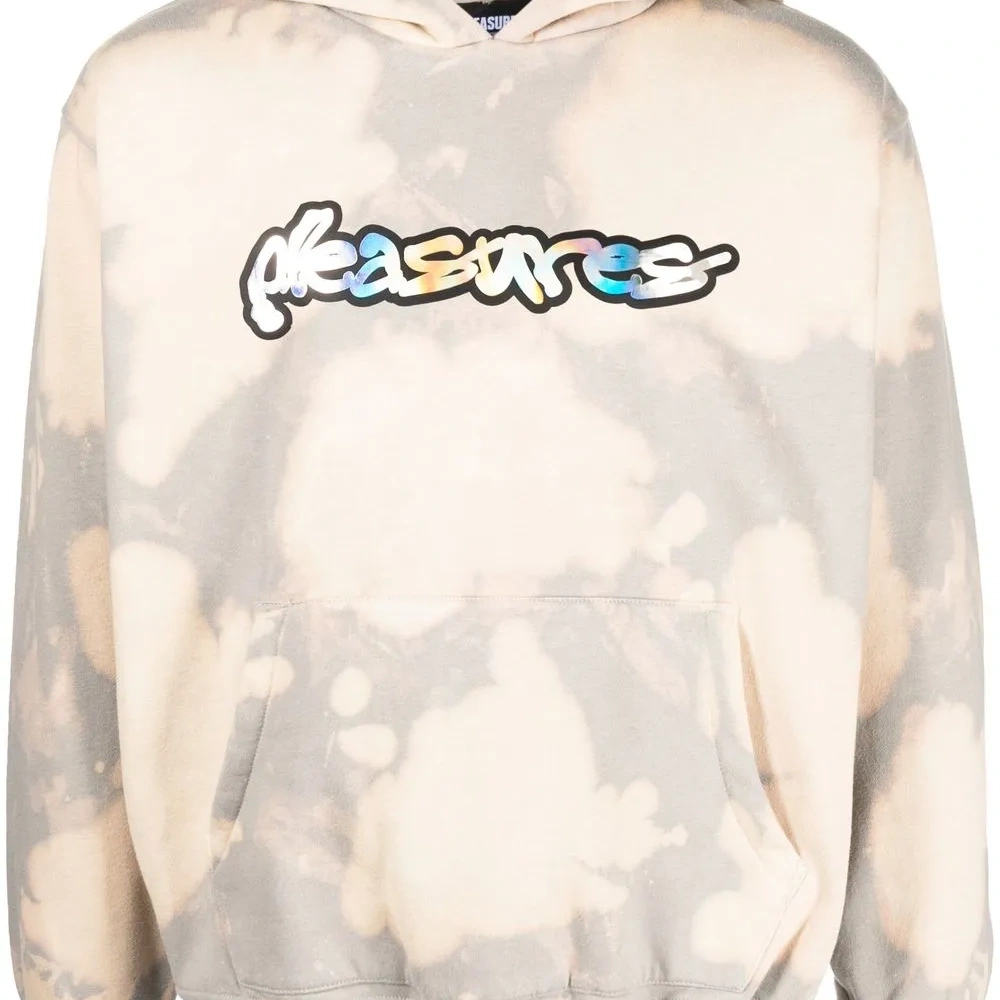 худи Decay с выбеленным эффектом