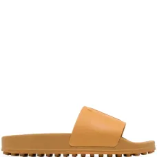 Шлепанцы с тисненым логотипом Шлепанцы с тисненым логотипом