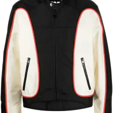 Байкерская куртка J-Blink в стиле колор-блок