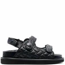 Стеганые сандалии на липучках Стеганые сандалии на липучках