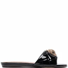 Сандалии с кристаллами