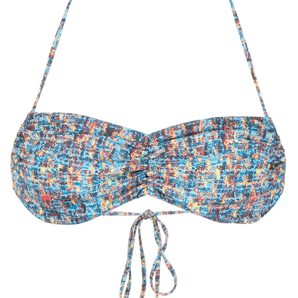 Лиф бикини Halle с твидовым принтом