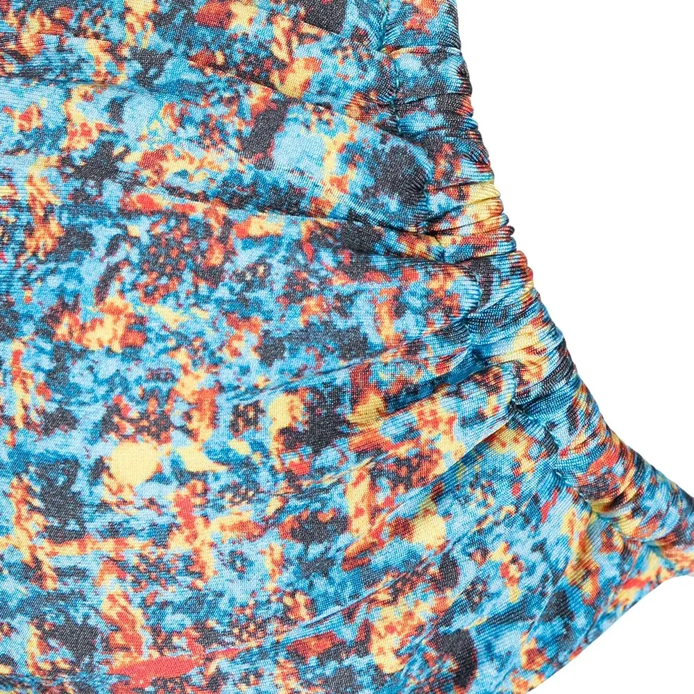 Лиф бикини Halle с твидовым принтом