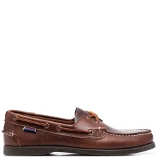 Лоферы на шнуровке