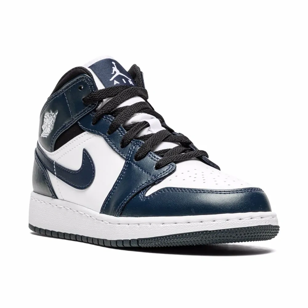 Кроссовки Air Jordan 1 Mid Armory Navy Кроссовки Air Jordan 1 Mid Armory Navy