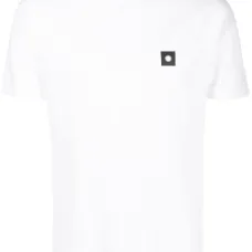 Футболка с нашивкой-логотипом