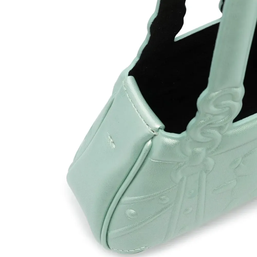 Сумка-тоут с тиснением