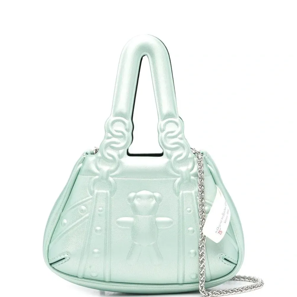 Сумка-тоут с тиснением