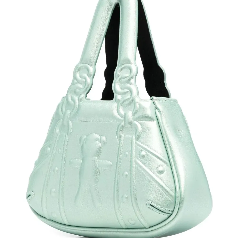 Сумка-тоут с тиснением