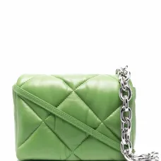 Стеганая сумка-тоут с клапаном