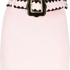 Юбка мини с поясом